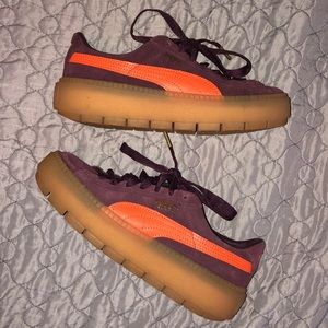 Puma Suede platform sneakers
